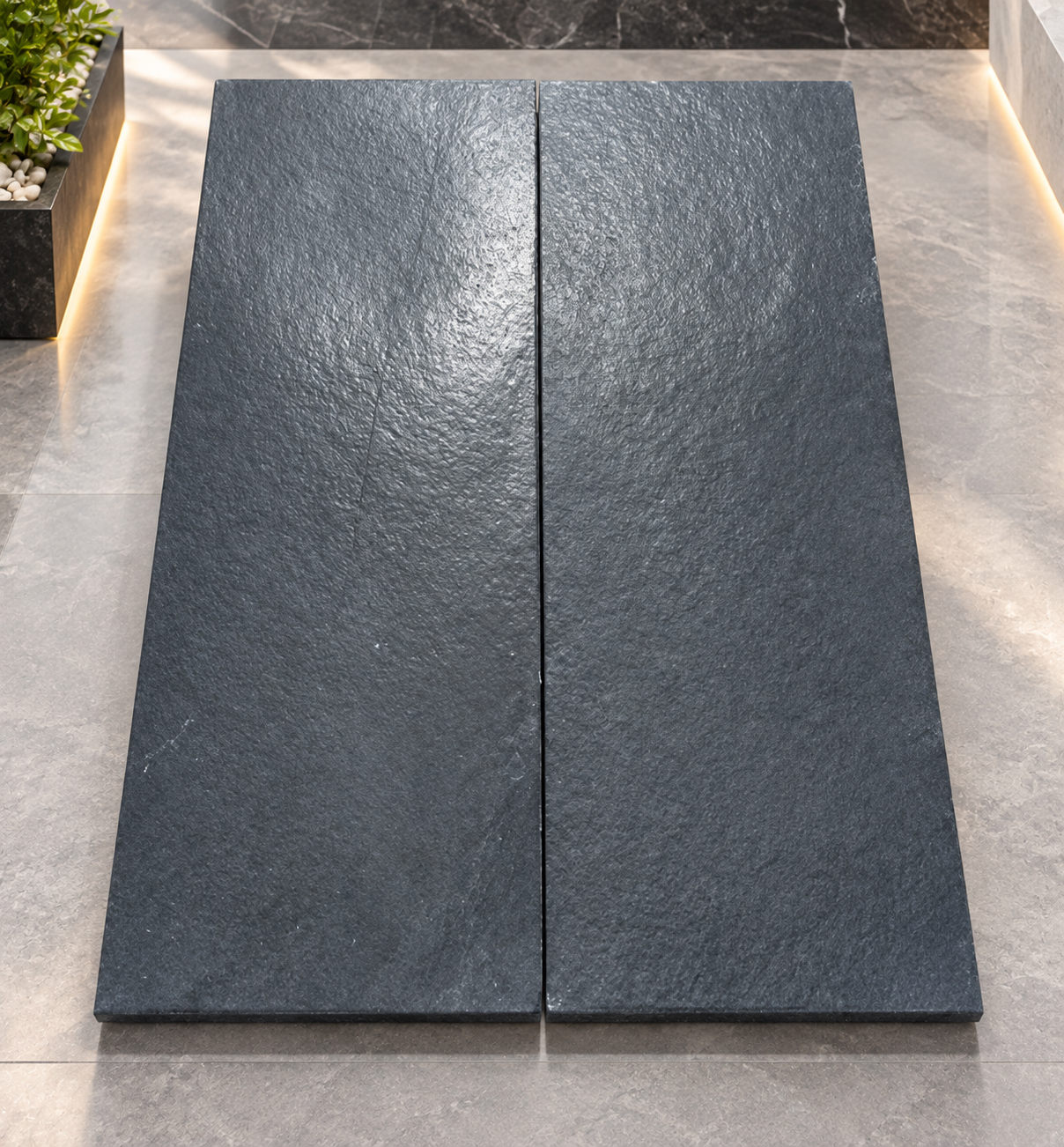 Travertine cladding