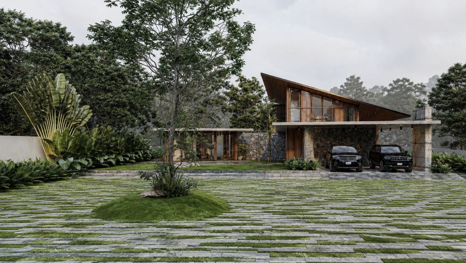 Ledgestone cladding