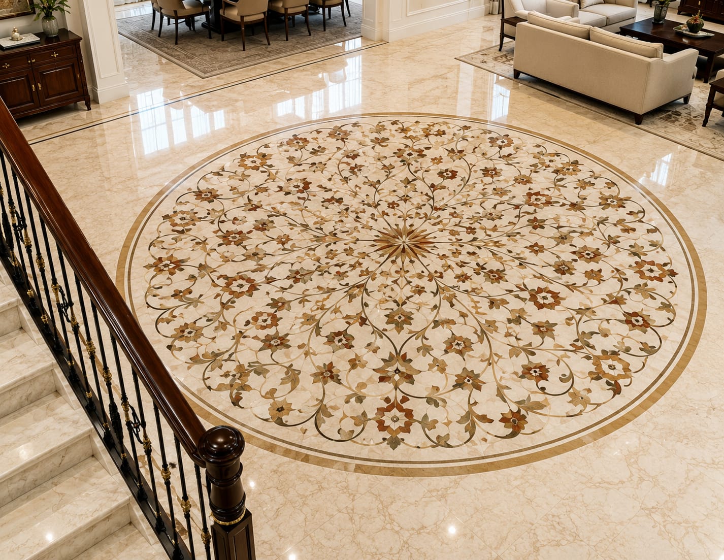 Split face stone