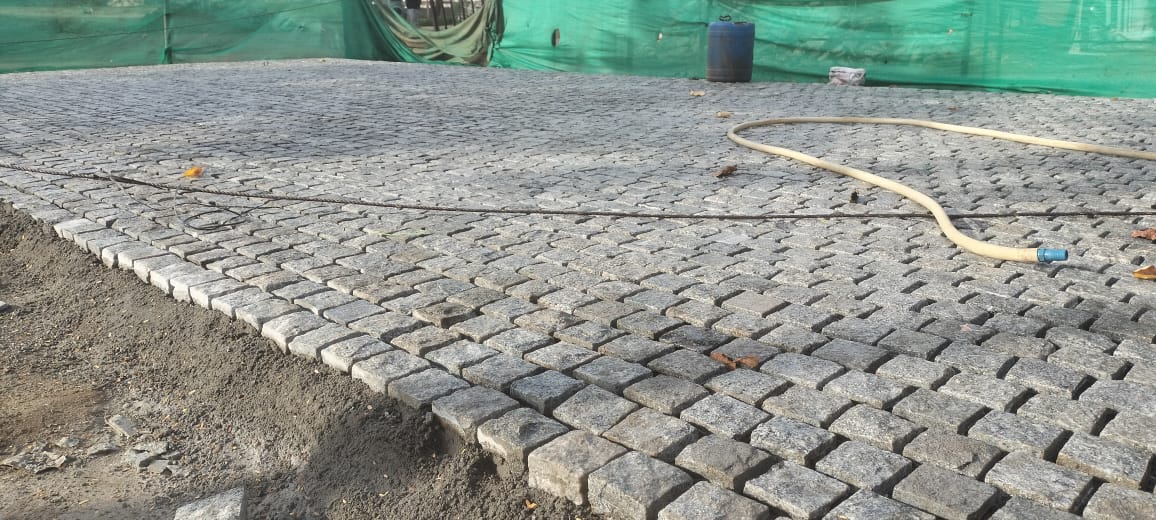 Garden path stones