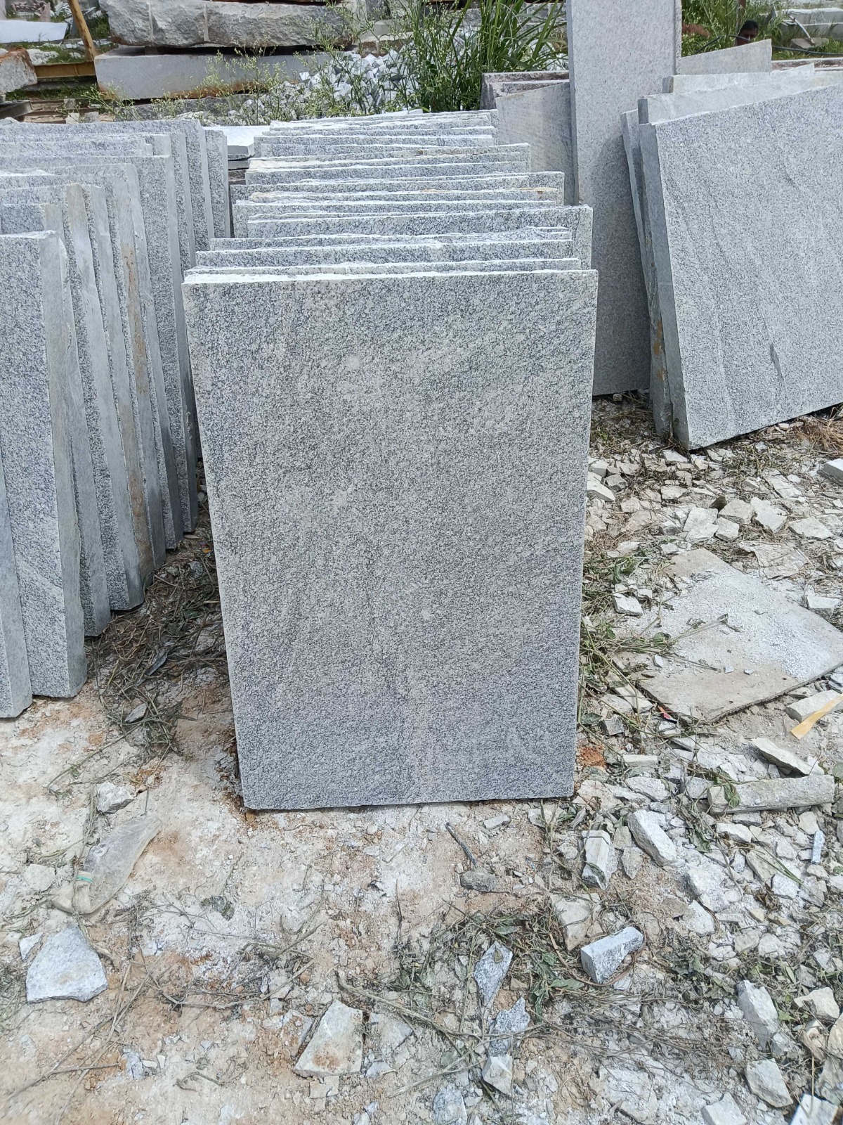 Crushed stone