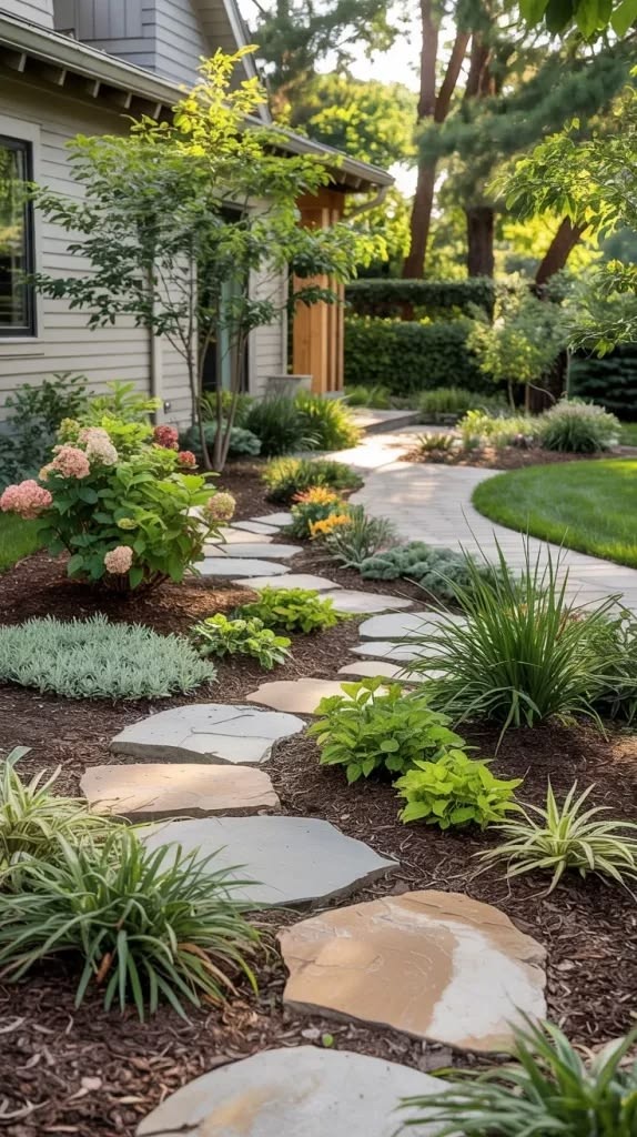 Flagstone patio